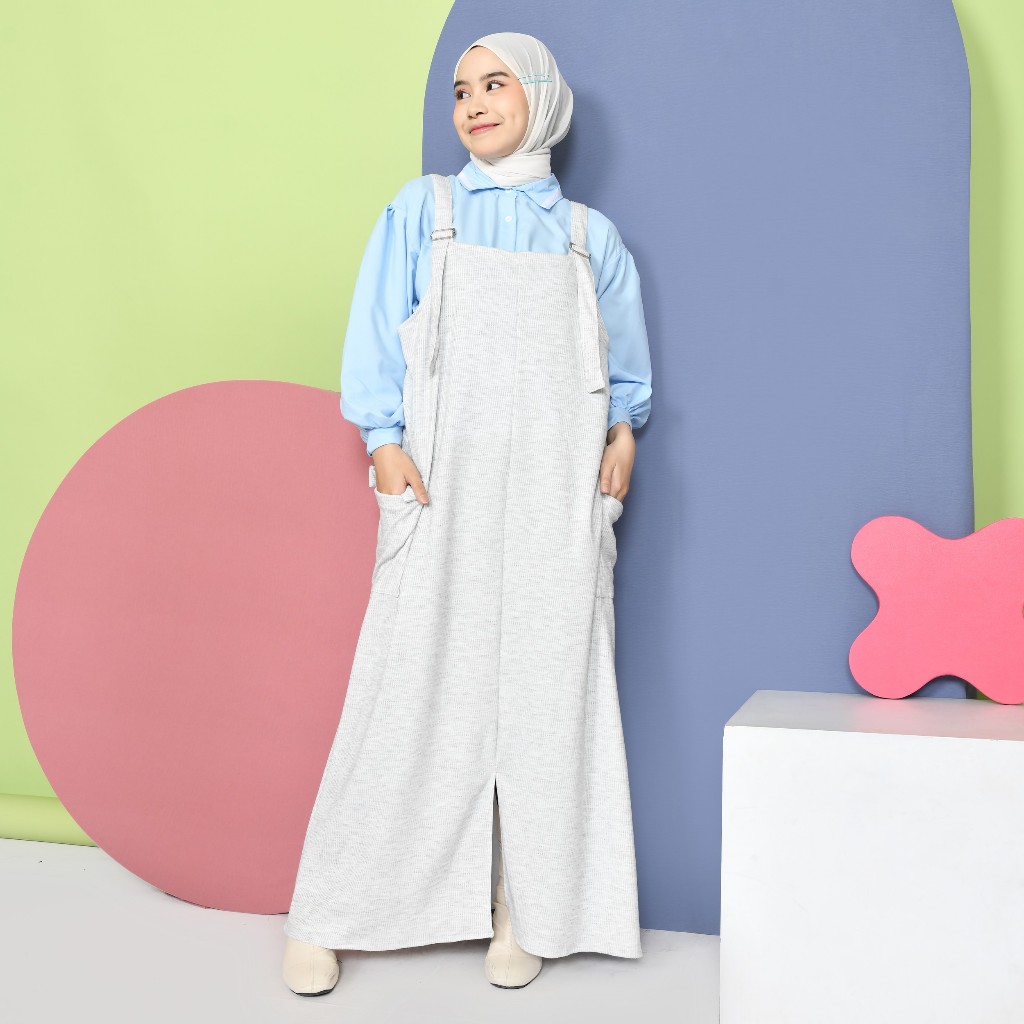 Jual Mybamus Dania Overall Cargo Dress - Overall Rok Kekinian - Dress ...