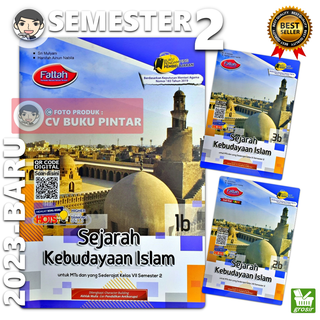 Jual LKS SEJARAH KEBUDAYAAN ISLAM/ SKI MTS SMP KELAS 7 8 9 SEMESTER 2 ...