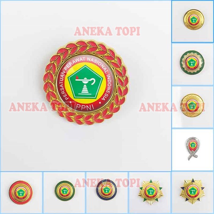 Jual Bros Pin PPNI Pin Bros Logo Persatuan Perawat Nasional Indonesia ...