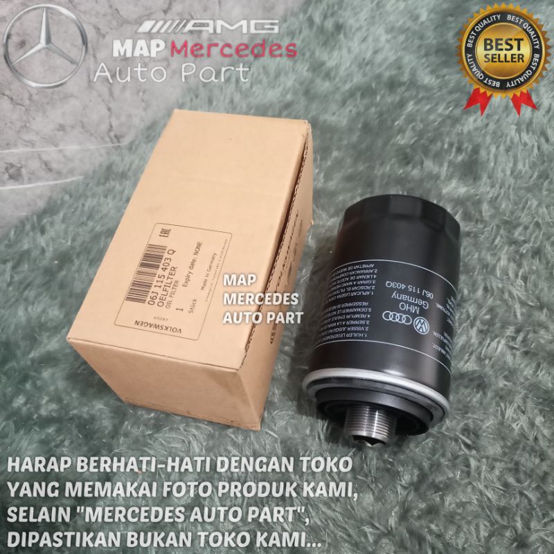 Jual OIL FILTER / FILTER OLI AUDI A4 B8 A6 2.0 C7 Q5 VW GOLF 6 GTI ...