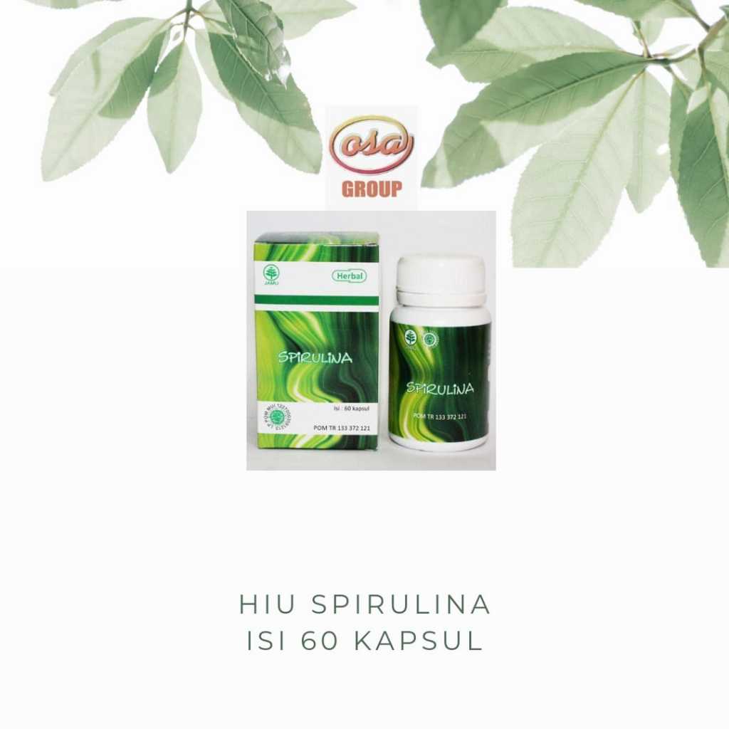 Jual kapsul spirulina spirulina herbal indo utama Shopee Indonesia
