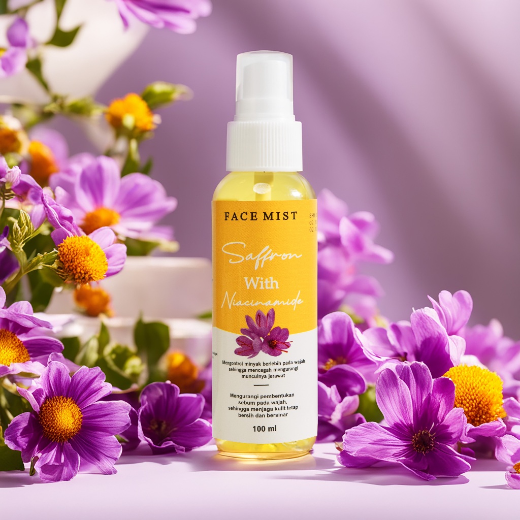 Jual Face Mist Safron With Niacinamide 100ml Saffron Face Mist