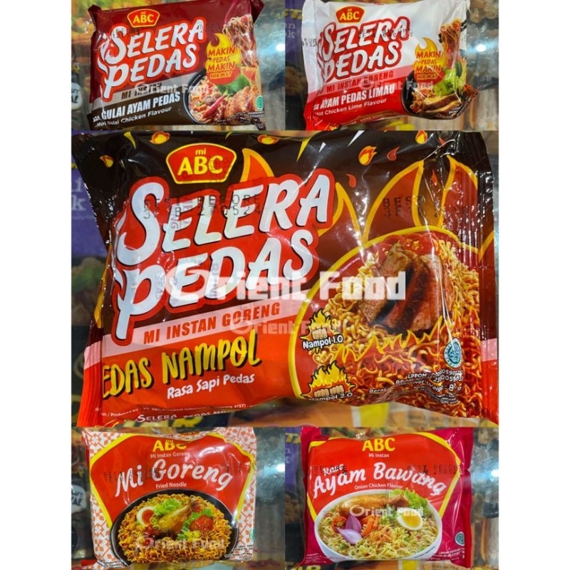 Jual Mie Abc Selera Pedas Aneka Rasa Shopee Indonesia