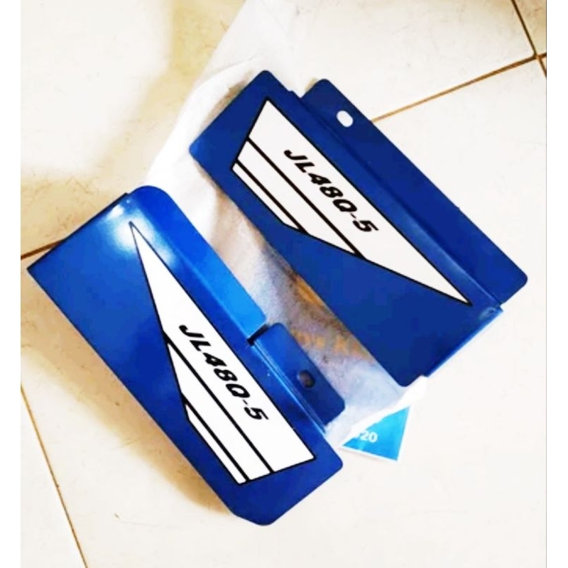 Jual Cover Besi Tutup Aki Box Aki Jialing Kancil Pertama Warna Biru Shopee Indonesia