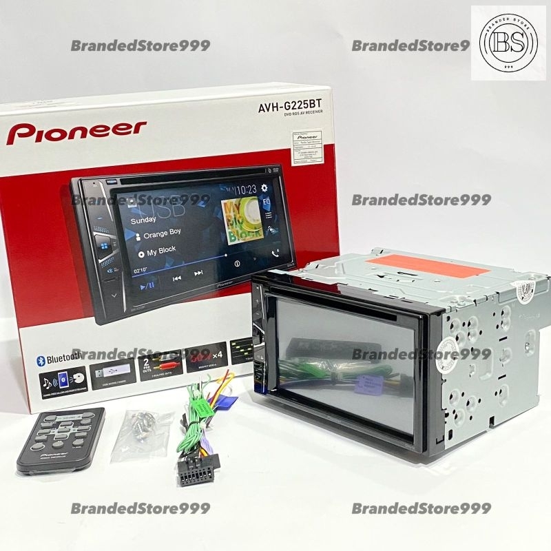 Jual PIONEER Head Unit AVHG225BT Double Din Head Unit Audio Shopee