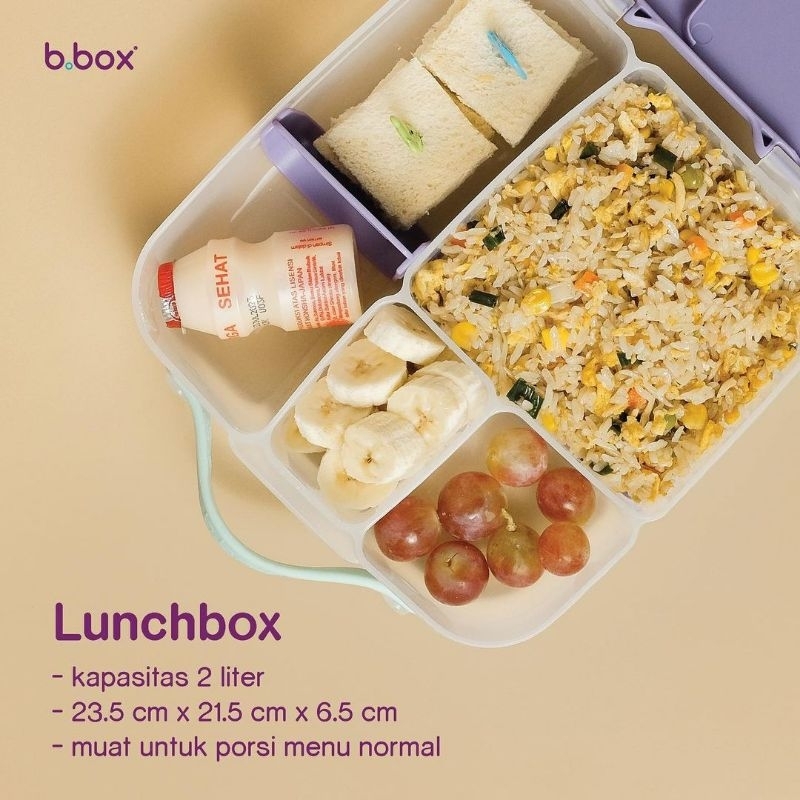 Jual B.box Lunch Box / Kotak Bekal Anak / Bekal Bento / Kotak Makan ...