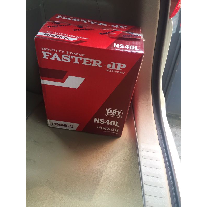 Jual Aki Mobil Faster JP NS40L | Shopee Indonesia