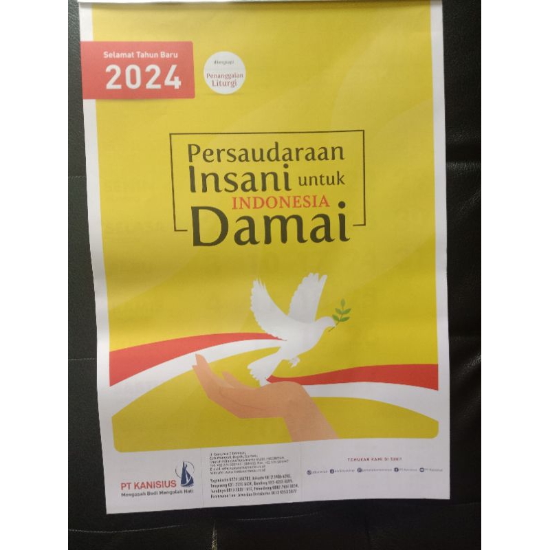 Jual KALENDER DINDING LITURGI 2024 | Shopee Indonesia