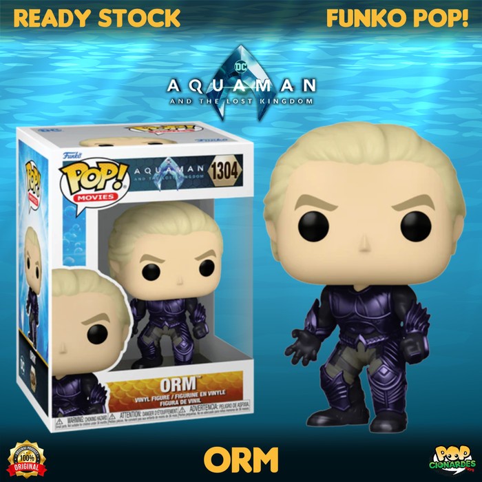 Funko Pop! Aquaman and the Lost Kingdom - Orm #1304
