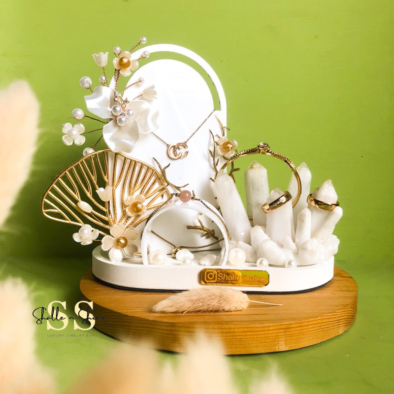 Jual Tempat Perhiasan Pernikahan | Tempat Cincin Mahar | Jewellery ...
