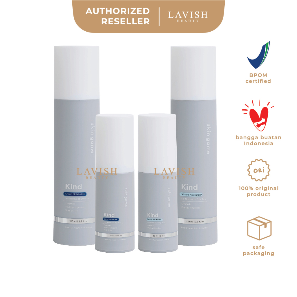 Jual Skin Game Kind Cream Moisturizer Watery Moisturizer Shopee