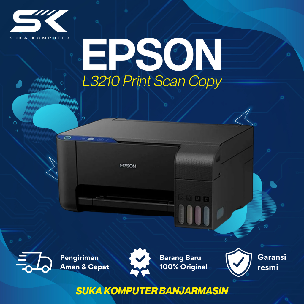 Jual PRINTER Epson L3210 Print Scan Copy | Shopee Indonesia