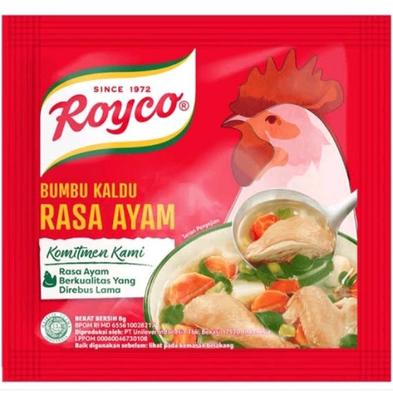 ROYCO BUMB. KALDU RASA AYAM 8 GR 12S