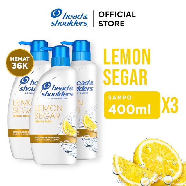 Jual Head and Shoulders Sampo Anti Ketombe Lemon Segar Perawatan Rambut