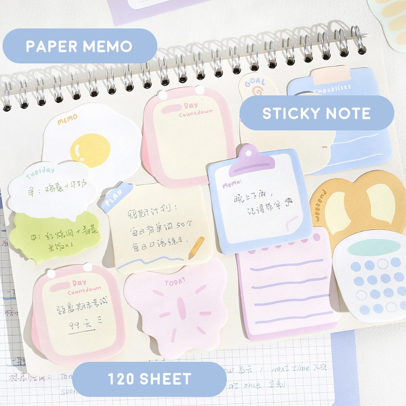 Jual Carry Out Your Plan Memopad and Sticky Notes Set | Shopee Indonesia