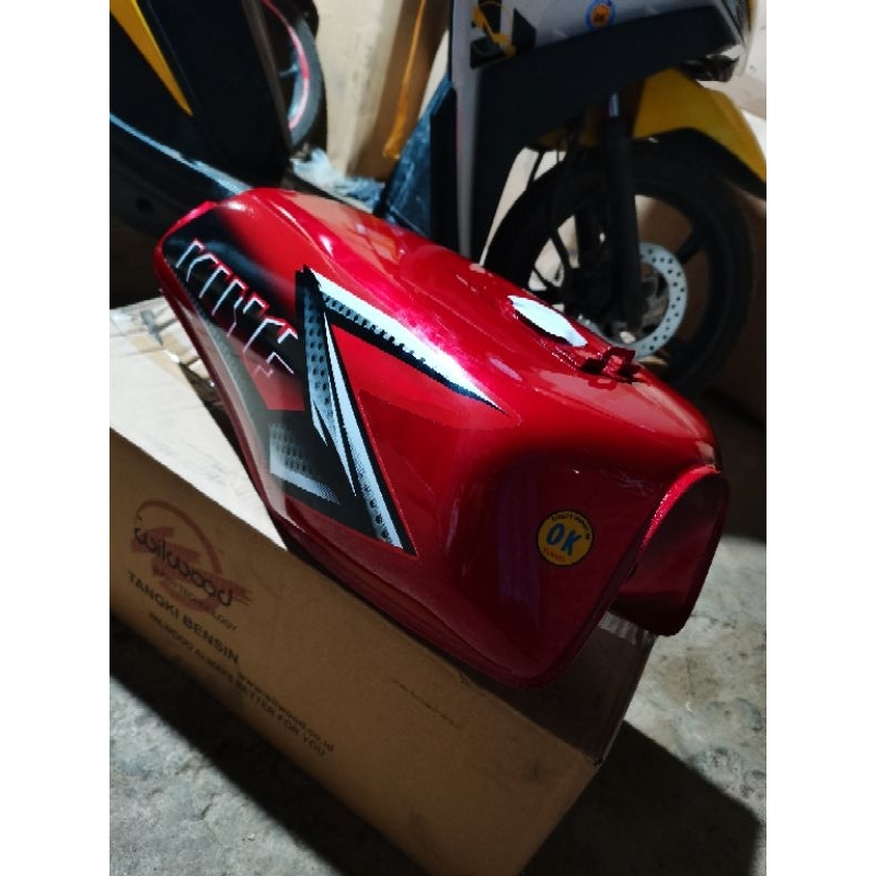 Jual TANGKI RX KING NEW 2008 2009 TANK TENGKI PLUS LIS RXKING PEREDAM ...