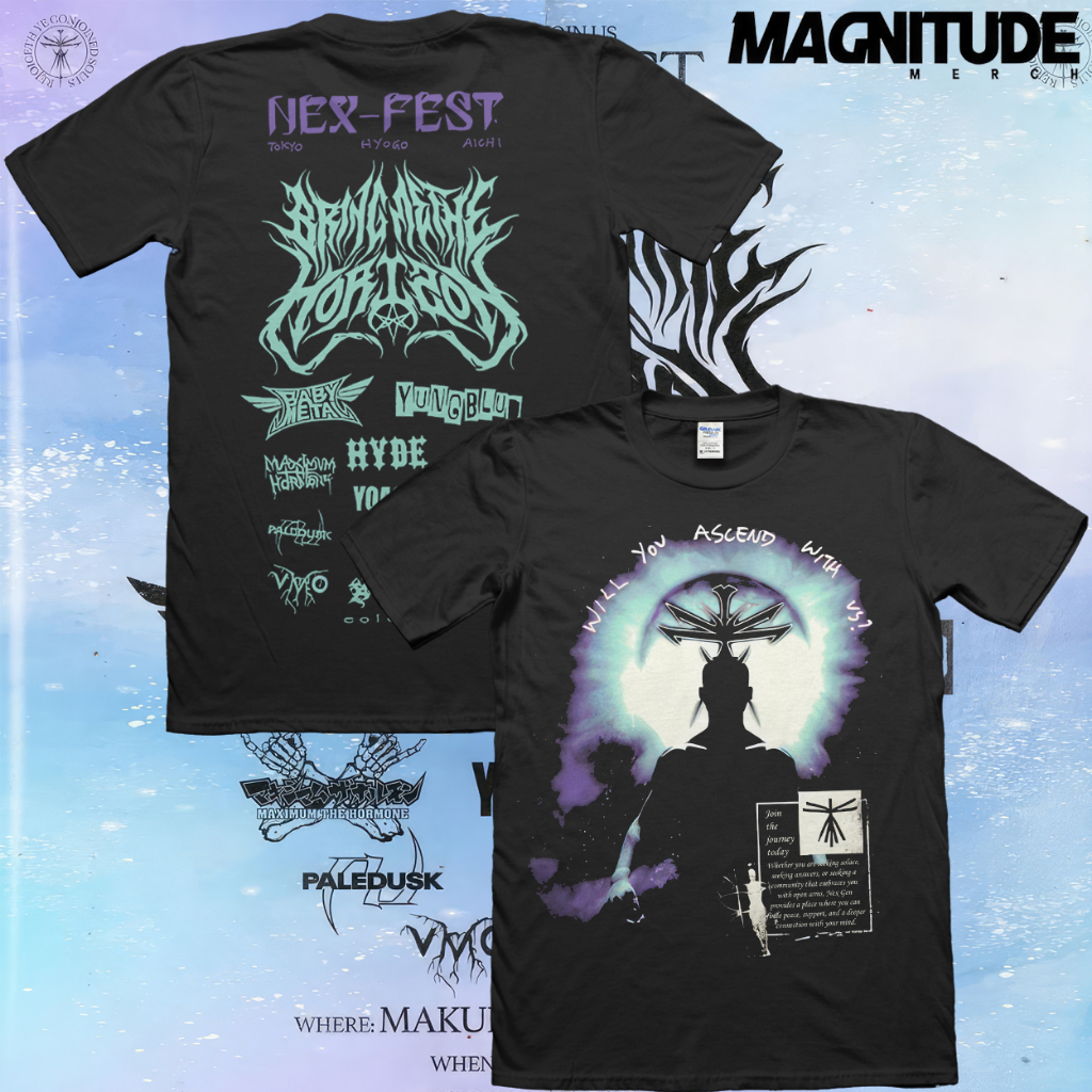 Jual Magnitude T-Shirt Bring Me The Horizon BMTH JAPAN TOUR