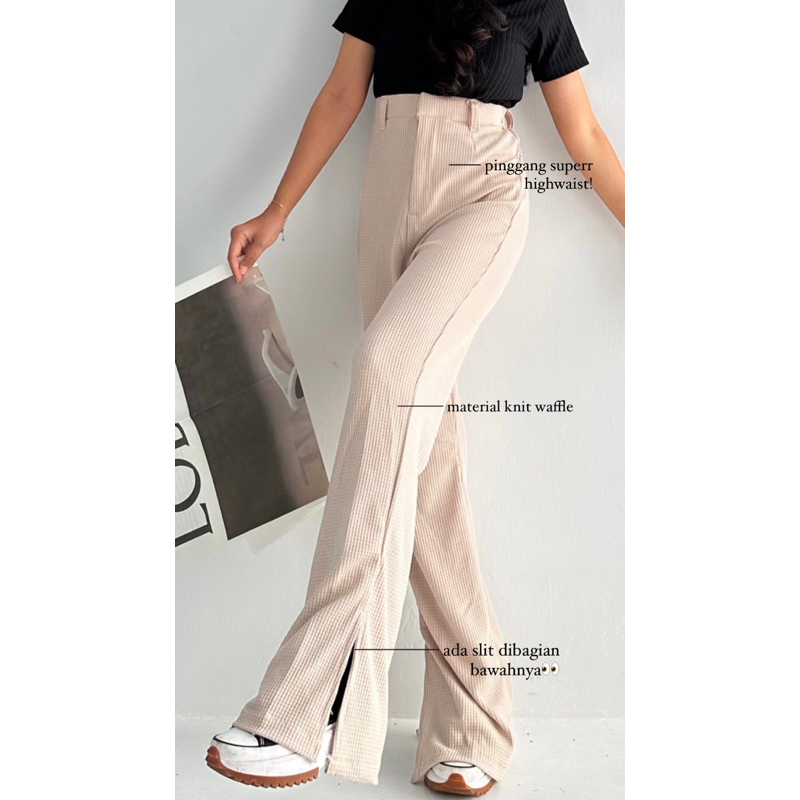 Jual ON Extra High-Waisted PowerSoft (Rib-Knit) Flare Pants for Women