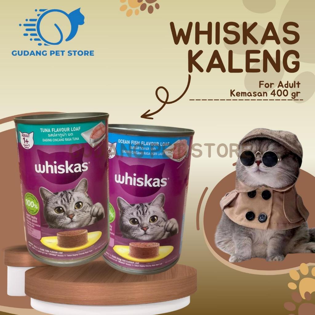 Jual Whiskas Kaleng 400 gr Makanan Kucing Basah Kaleng Shopee Indonesia