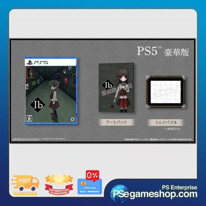 Ib (+Artwork Edition) Per PlayStation 5 – Edizione Fisica Giapponese Con Multilingua (EN/FR/DE/ES/KR/CH) Nuova Sigillata
