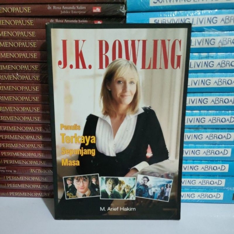 Jual Buku Original Buku J K Rowling Penulis Terkaya Sepanjang Masa