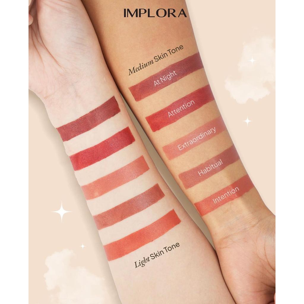 Jual IMPLORA Day To Day Key-Chain Lip Bullet 1.5gr - Lipstick | Mini ...