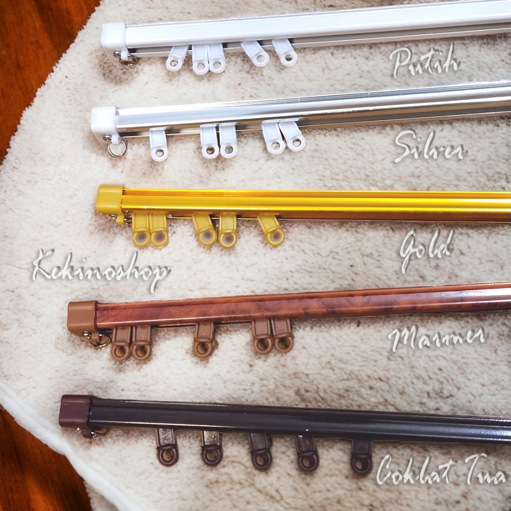 Jual Rel Batang Besi Gorden Deluxe Econo Polos full set komplit ...