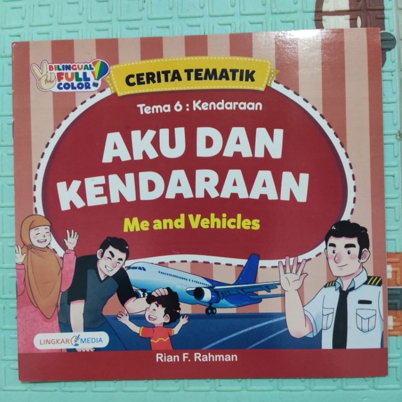 Jual Buku Cerita Anak Seri Cerita Tematik Bilingual Full Color - Aku ...