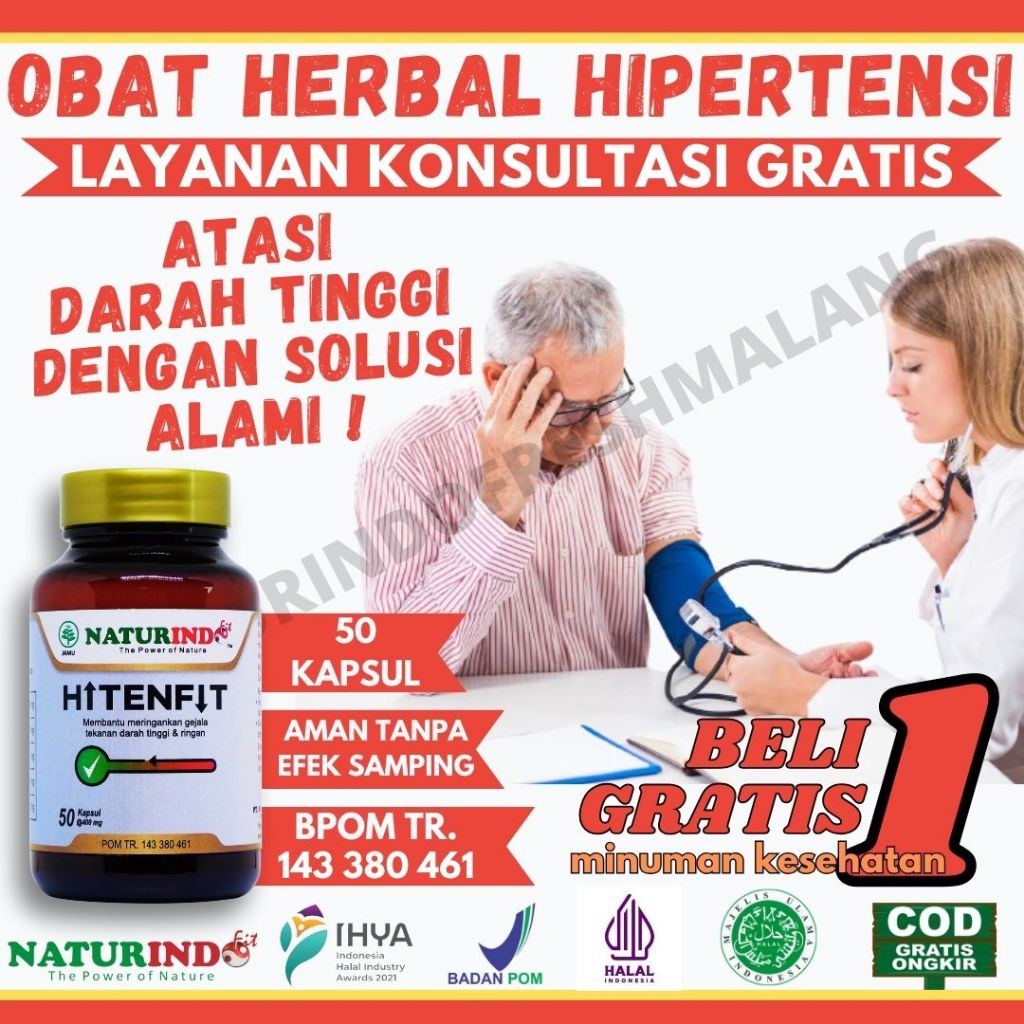 Jual Obat Herbal Darah Tinggi Darah Rendah Obat Hipertensi Penurun