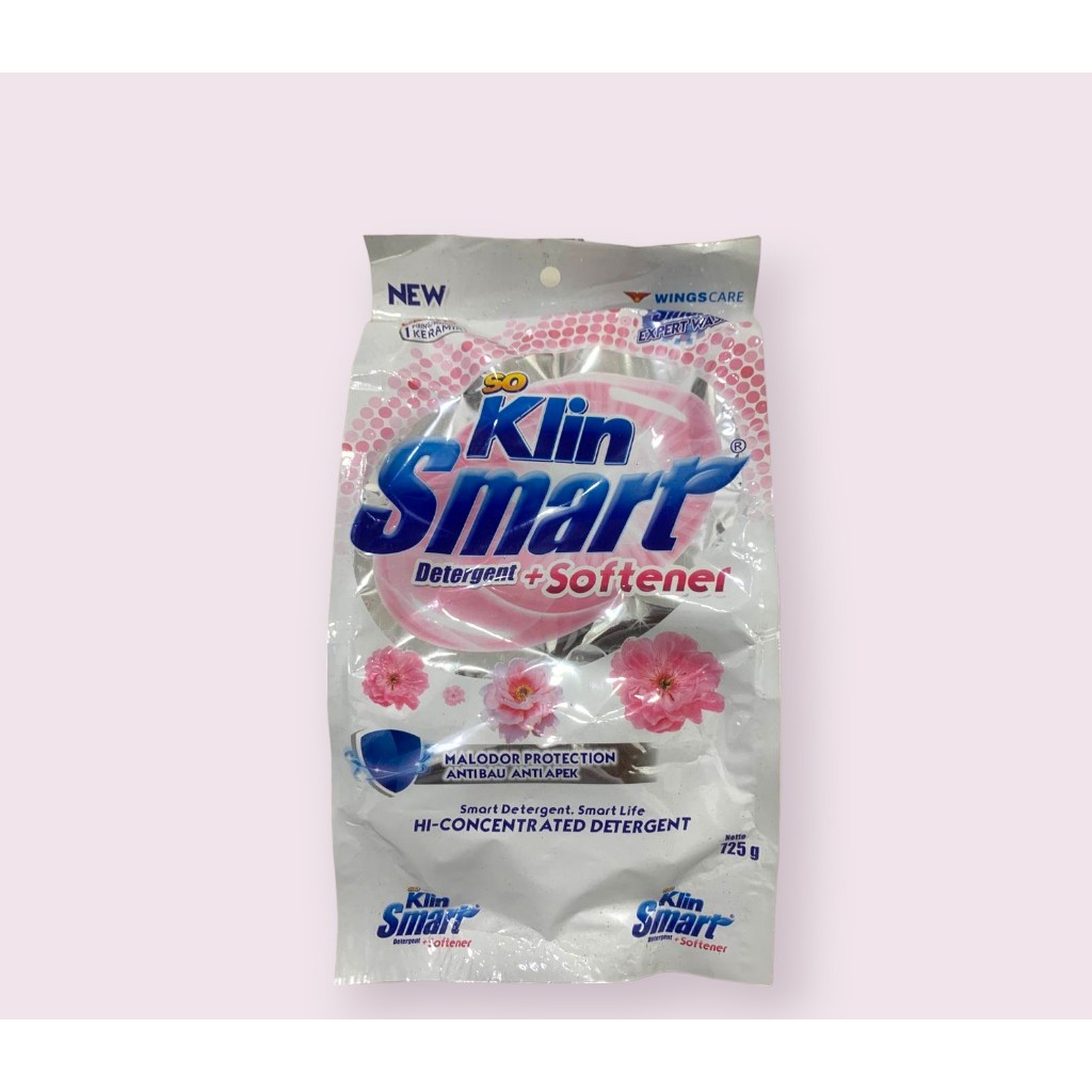 Jual So Klin Smart Detergent + Softener 725g ( Gratis 1 Piring ...