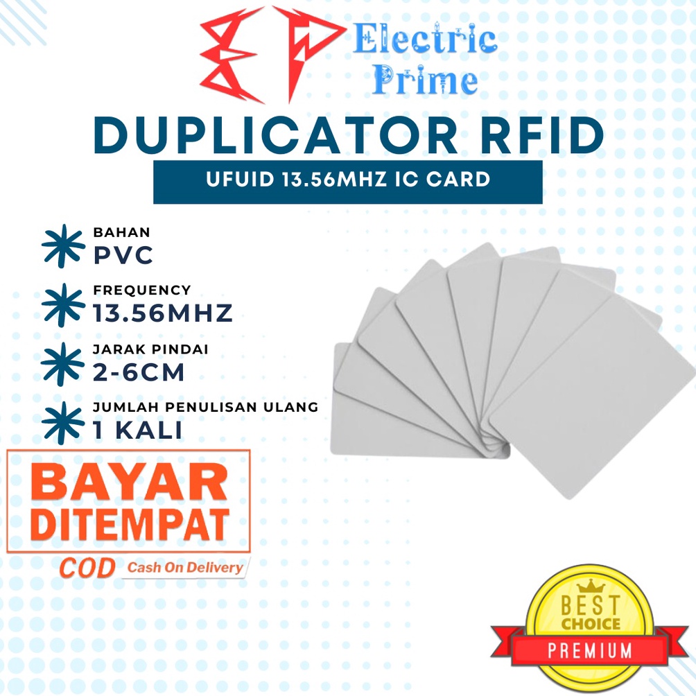 Jual Product Hot Kartu Rfid Mhz Ic Smart Card Duplikat Mifare K Copy Clone Kartu