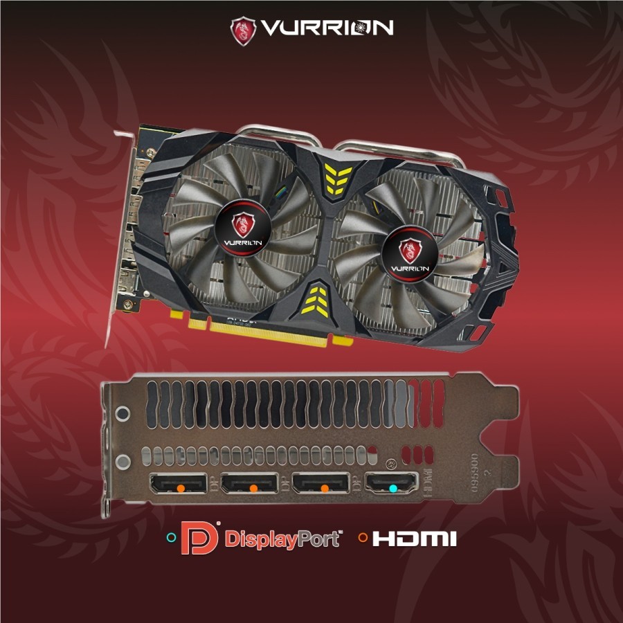 Jual VGA AGS VURRION AMD RADEON RX 580 8GB DDR5 256bit REAL CAPACITY ...