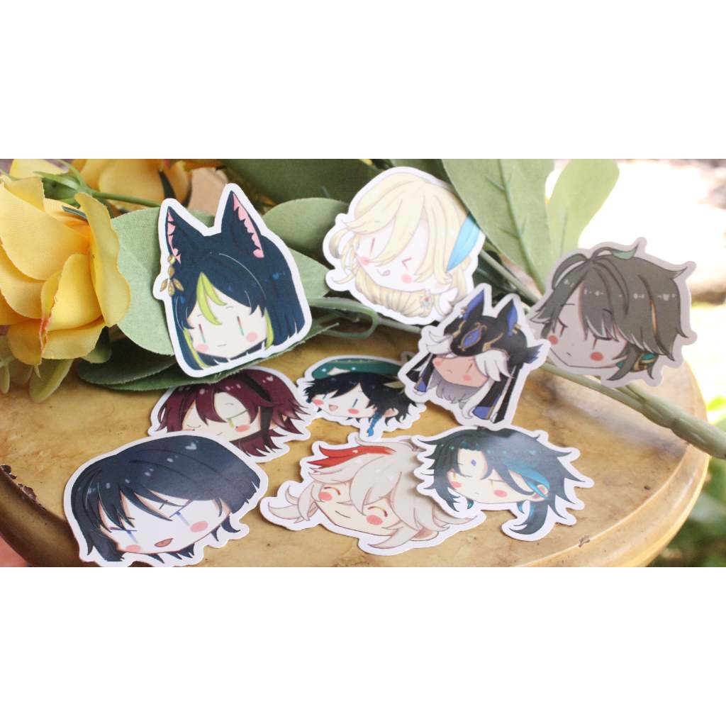 Jual Sticker CHIBI GENSHIN IMPACT FAN-MERCH | Shopee Indonesia