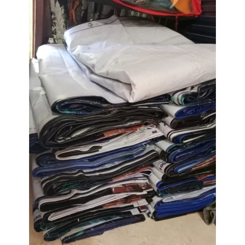 Jual SPANDUK WARUNG 2x1 BANNER BARU BERSIH HARGA PER LEMBAR | Shopee