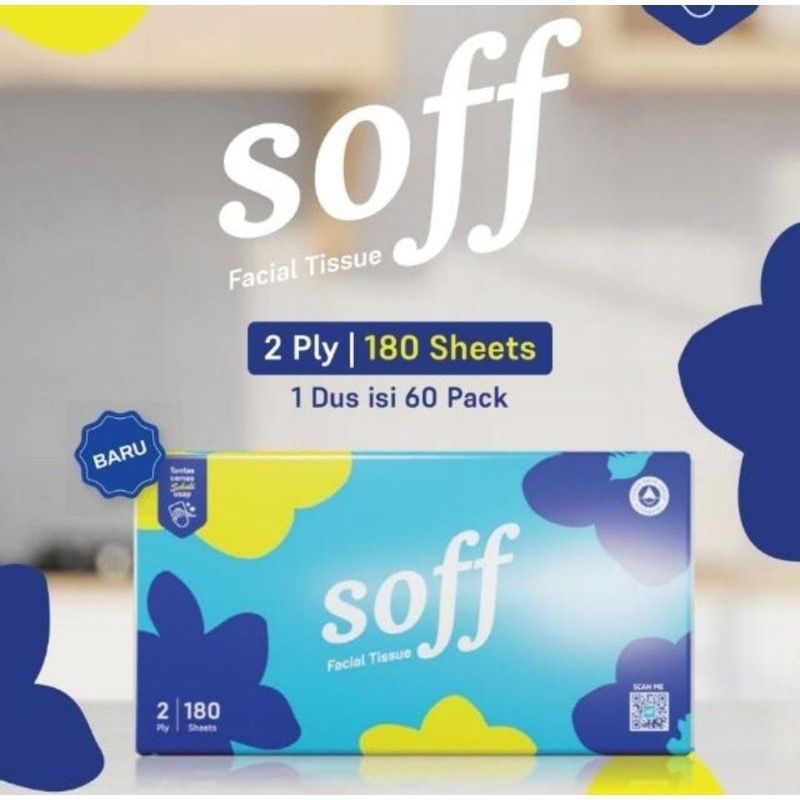 Jual TISU WAJAH SOFF 2 PLY 180s / TISU WAJAH MURAH | Shopee Indonesia