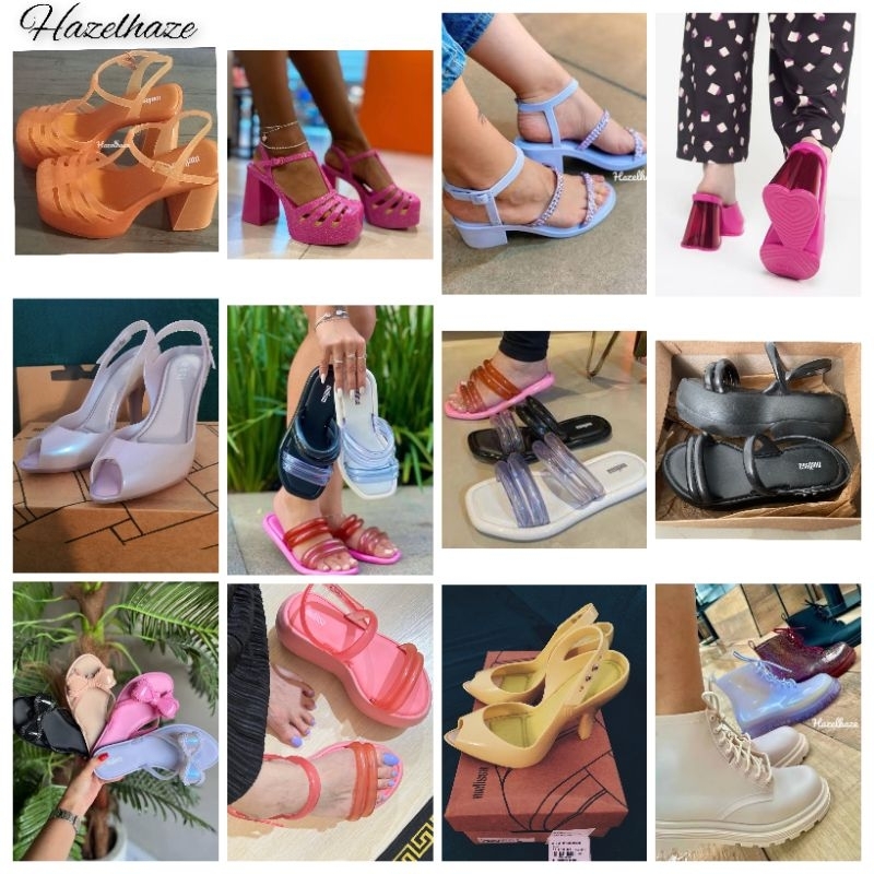 CLEARANCE SALE Melissa Shoes ORIGINAL sepatu jelly wanita heels