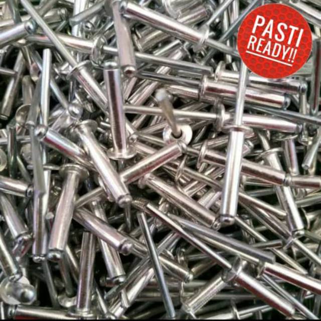 Jual Paku Rivet -Eceran Isi 50pcs | Shopee Indonesia