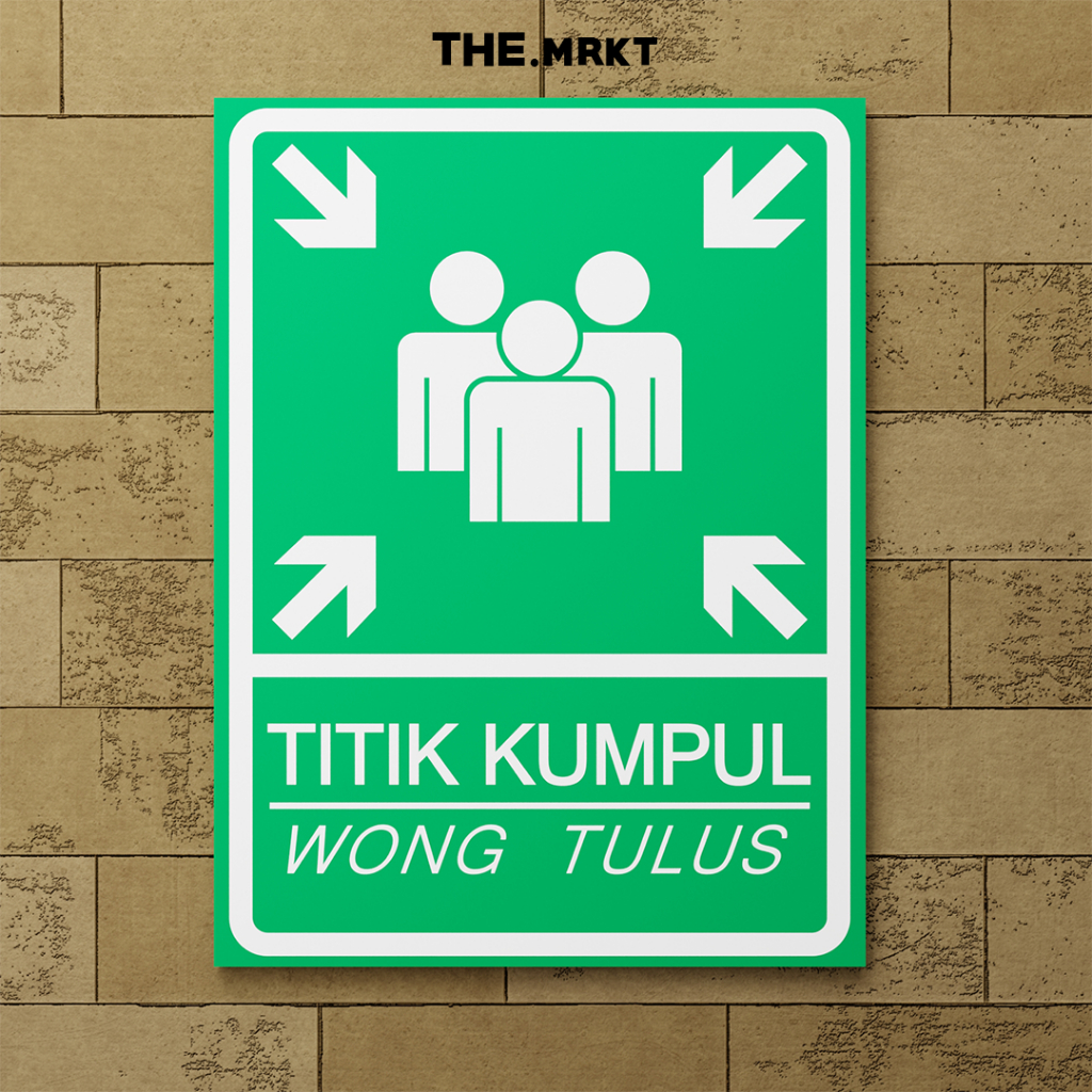 Jual Poster Dinding TITIK KUMPUL | WONG TULUS - Kayu MDF | Shopee Indonesia