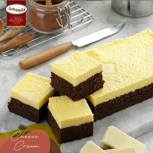Jual AMANDA Brownies Cream Cheese Shopee Indonesia
