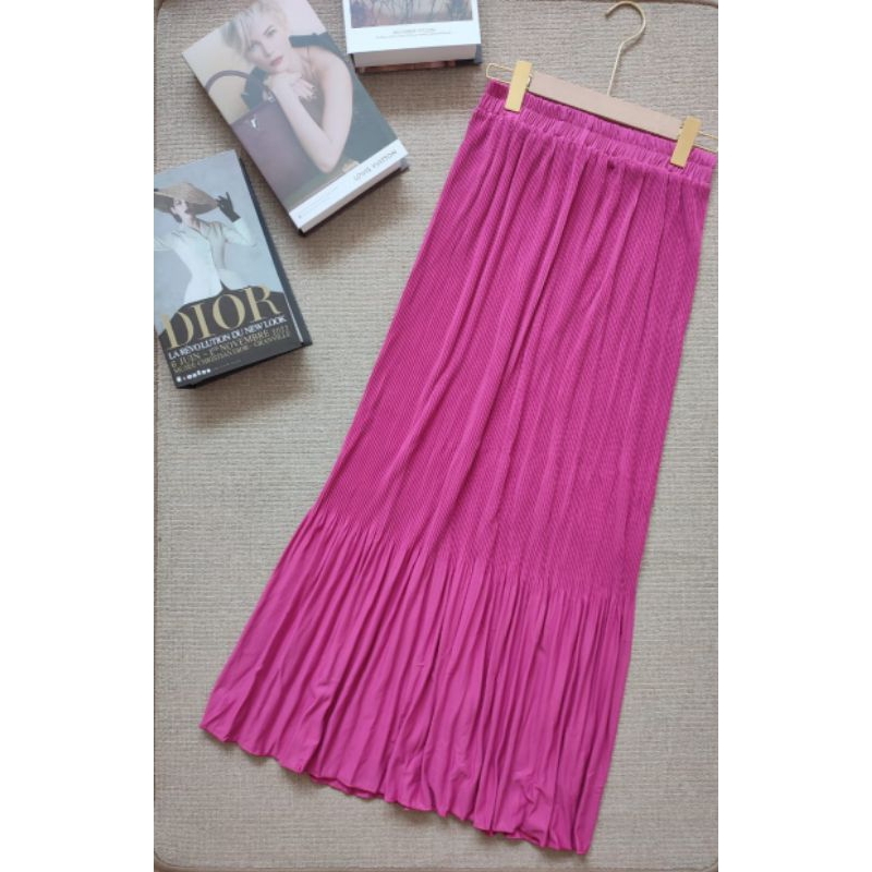 Jual Rok Plisket Lidi Cabang Rok Plisket Hyget Rok Plisket Jumbo Shopee Indonesia 3956