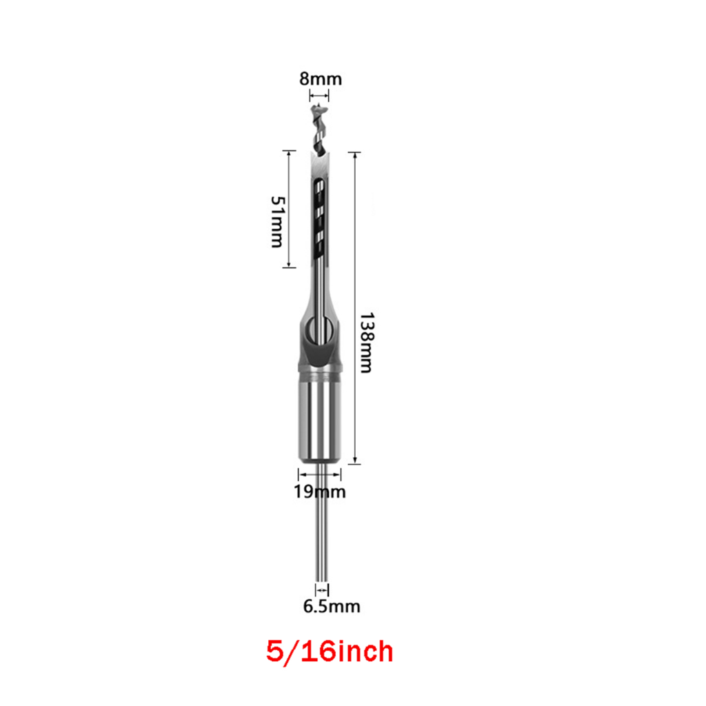 Jual UneedTools 6.4/8/9.5/12.7 mm Mortising Chisel Mata bor bobok kayu ...