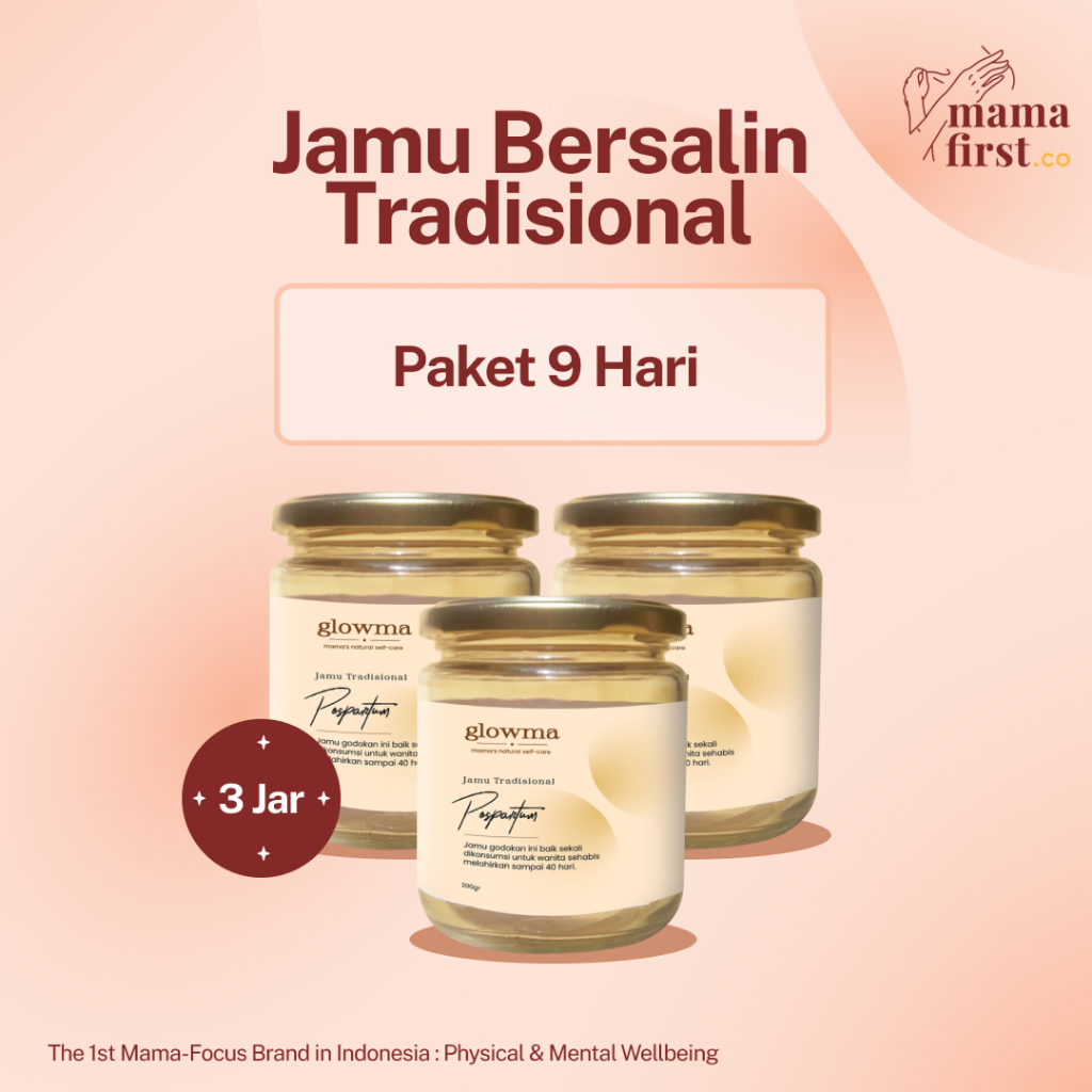 Jual Glowma Jamu Bersalin Tradisional Herbal Lahiran 40 Hari Pasca