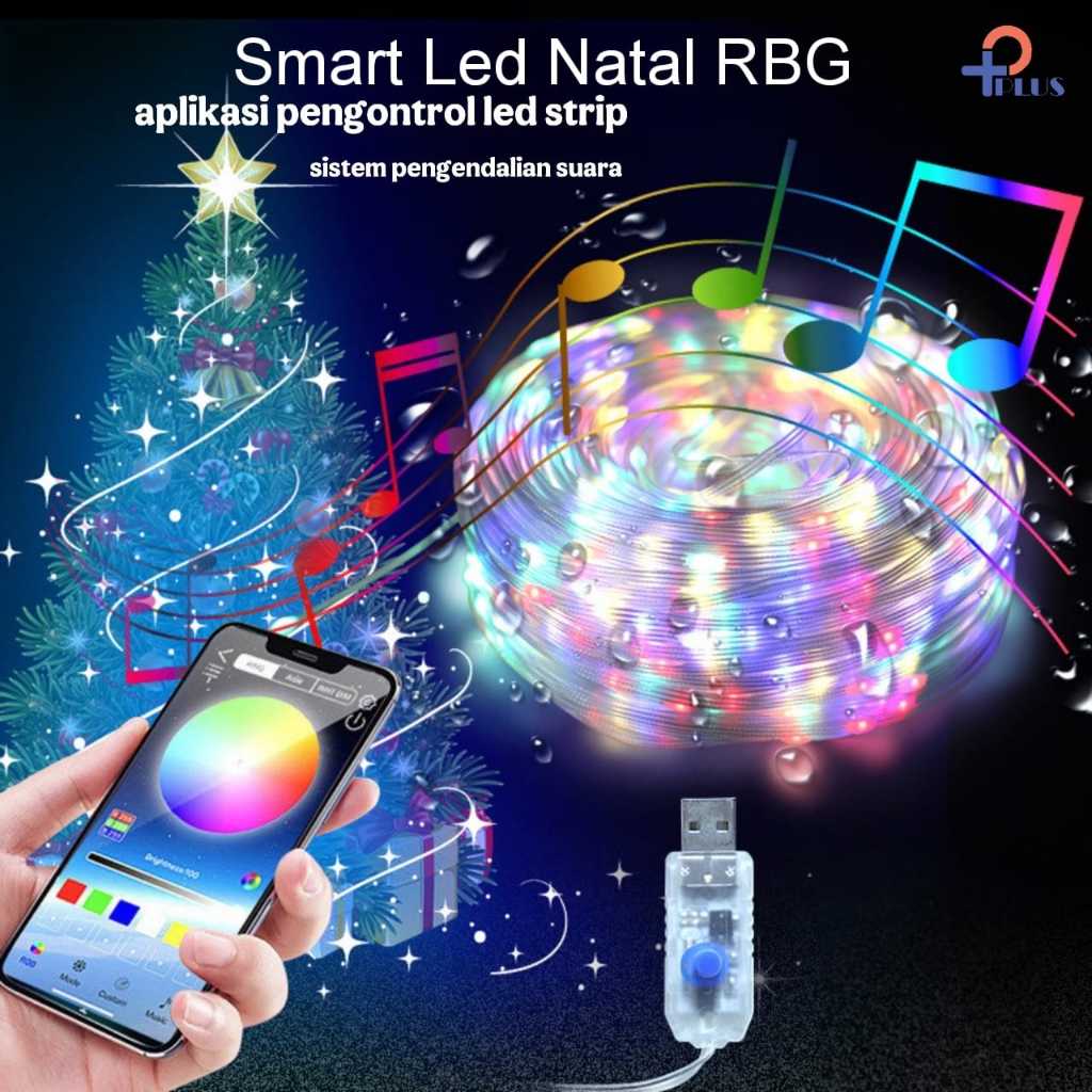 Jual Pplus Lampu Led Strip Running Rgb M M Smart App Bluetooth