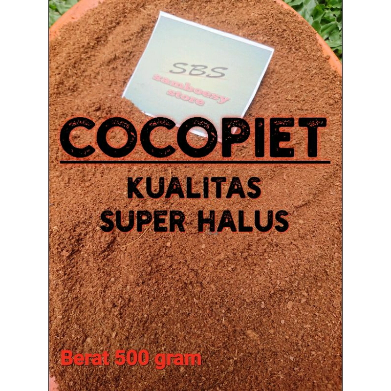 Jual Media Tanam Cocopiet Serbuk Sabut Kelapa Halus Tanpa Serabut ...