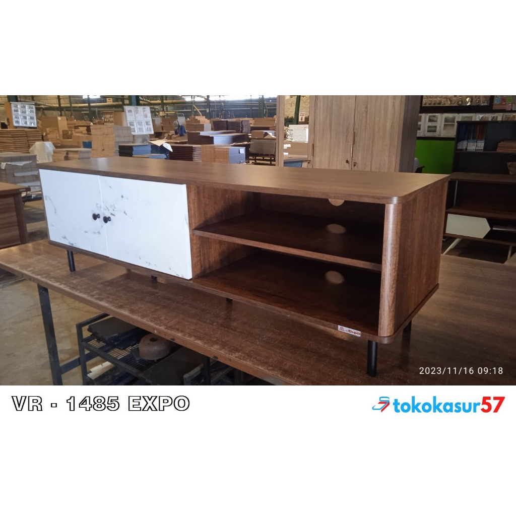 Jual Meja TV / Rak TV + Video Rack ukuran 145x40x45 cm EXPO VR-1485 ...