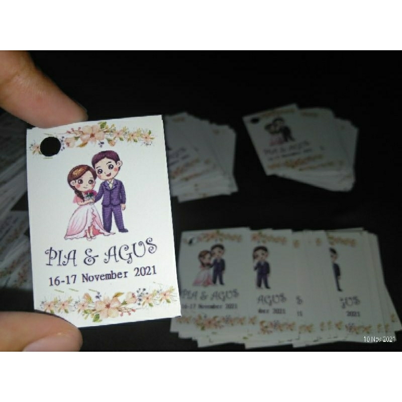 Jual Name Tag Souvenir Label Souvenir Lebel Souvenir Shopee Indonesia