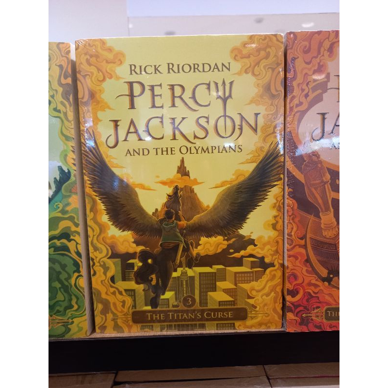 Jual Novel Percy Jackson 3 The Titans Curse Republish Rick Riordan