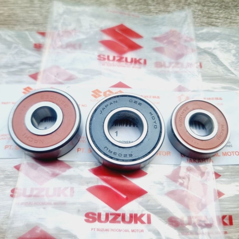 Jual Bearing roda belakang dan nap gear suzuki smash 110 125 shogun 125 ...