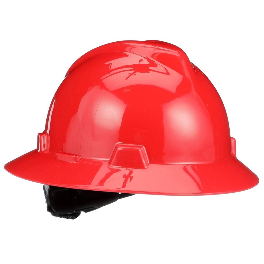 Jual Safety Helmet MSA Fullbrim Ori USA Fastrac III Helm Safety Proyek ...