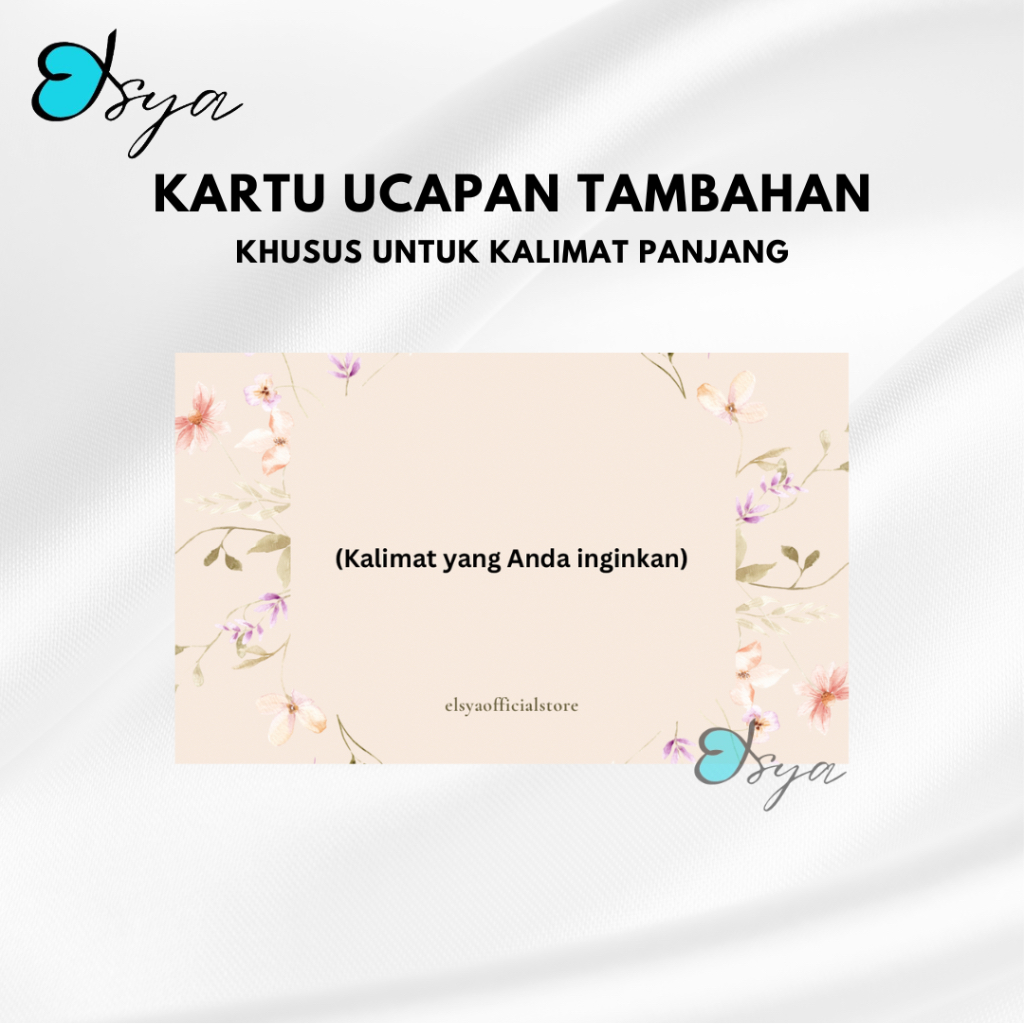 Jual Kartu Ucapan Tambahan | Shopee Indonesia